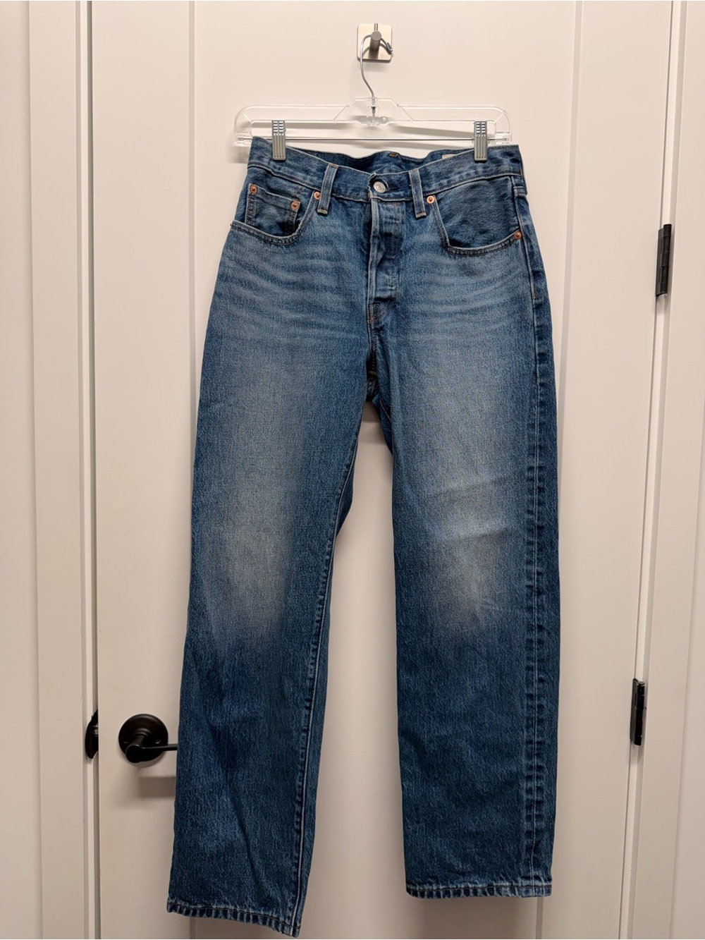LEVIS Classic Blue Straight-Leg Jeans